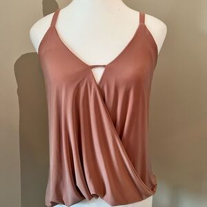 Lulu's Orange Asymmetrical Camisole